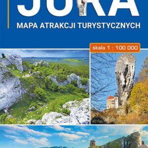 Jura mapa atrakcji turystycznych