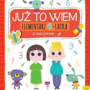 Już to wiem Elementarz 4-latka z naklejkami
