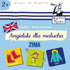 Kapitan Nauka. Angielski dla malucha Zima (Książeczka + karty obrazkowe)