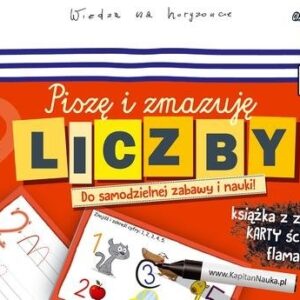 Kapitan Nauka Liczby Piszę i zmazuję. Wiek 4+