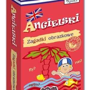 Kapitan Nauka Zagadki obrazkowe Angielski 4-6 lat