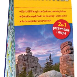 Karkonosze laminowany map&guide XL 2w1: przewodnik i mapa