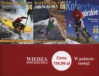 Kolarstwo górskie / Wsponaczka skałkowa / Kajakarstwo. pakiet