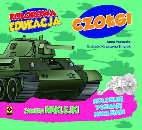 Kolorowa edukacja Czołgi