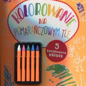 Kolorowanie na pomarańczowym tle
