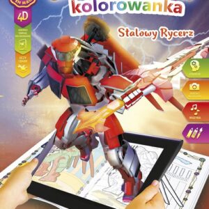 Kolorowanka A4/8 4D Stalowy Rycerz