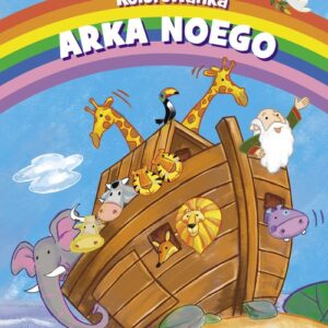 Kolorowanka - Arka Noego farbki i pędzelek w zestawie