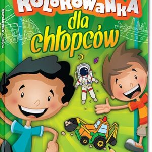 Kolorowanka dla chłopców. kolorowe ilustracje