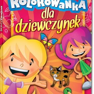 Kolorowanka dla dziewczynek A4