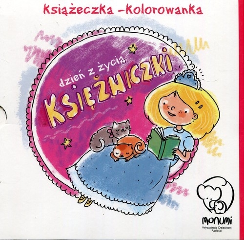 Kolorowanka Dzień z życia księżniczki