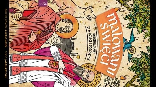 Kolorowanka Malowani Święci