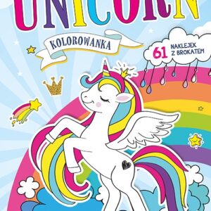 Kolorowanka Unicorn plus naklejki