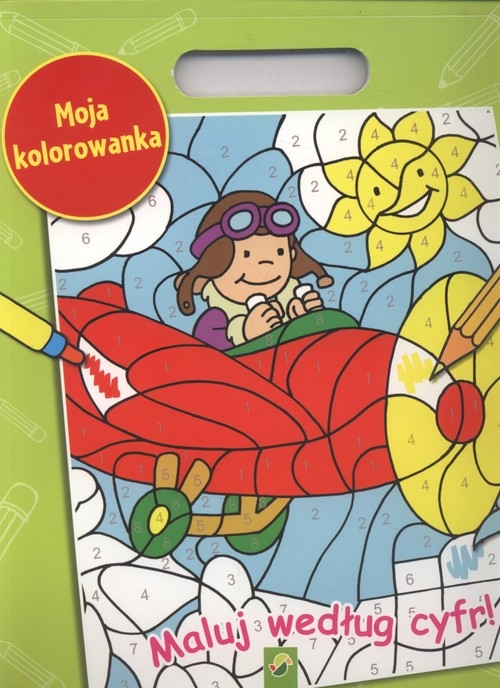 Kolorowanka XXL Maluj według cyfr