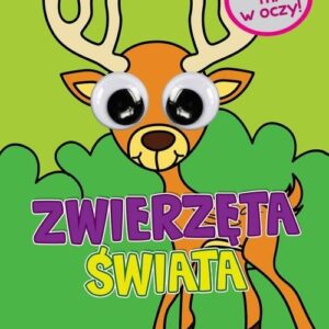 Kolorowanka z oczkami Zwierzęta świata