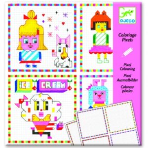 Kolorowanki pixele Hipster Girls (DJ09643)