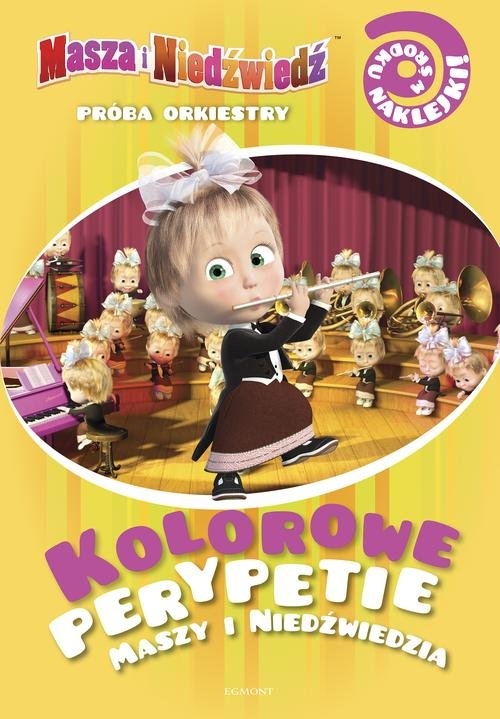 Kolorowe perypetie Maszy i Niedźwiedzia Próba orkiestry