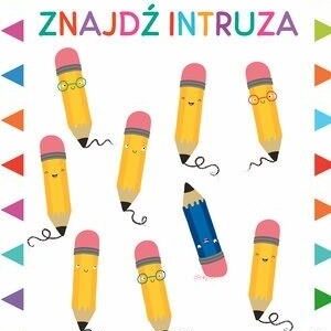 Kolorowe zadania. Znajdź intruza