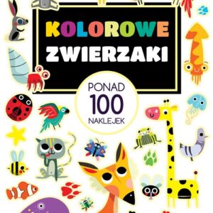 Kolorowe zwierzaki Ponad 100 naklejek