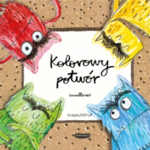 Kolorowy potwór. Książka Pop-up