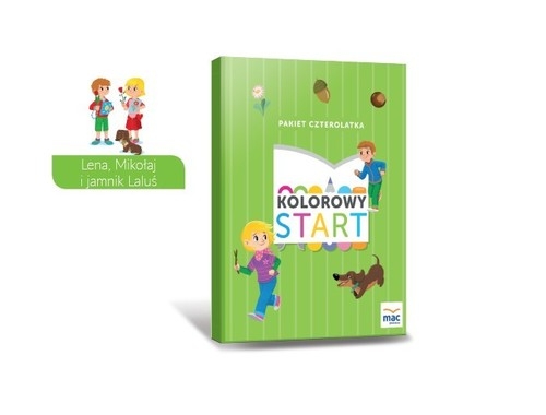 Kolorowy start Czterolatek Box. Przedszkole