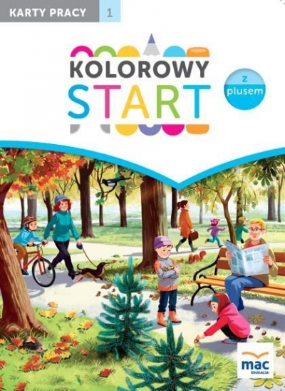 Kolorowy start z plusem. Karty pracy cz.1 MAC