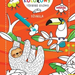 Kolorowy trening głowy Dżungla