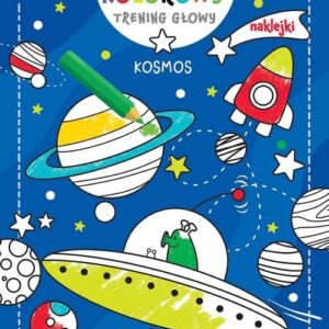 Kolorowy trening głowy Kosmos
