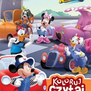 Koloruj, czytaj, naklejaj. Miki i Raźni Rajdowcy.