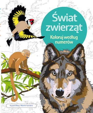 Koloruj według numerów. Świat zwierząt
