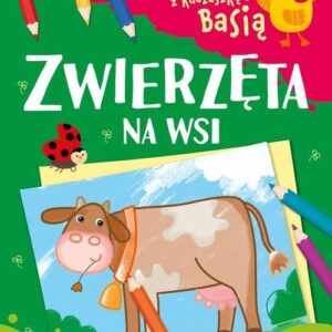 Koloruj z kaczuszką Basią Zwierzęta na wsi