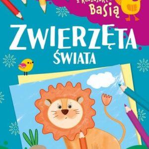 Koloruj z kaczuszką Basią Zwierzęta świata