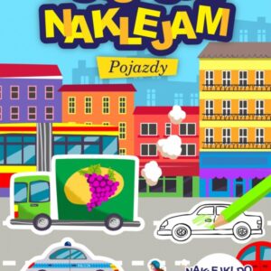 Koloruję i naklejam. Pojazdy