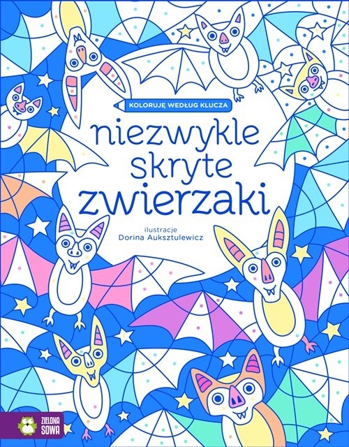 Koloruję według klucza. Niezwykle skryte zwierzaki