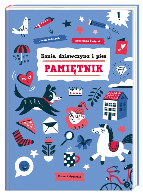 Konie, dziewczyna i pies Pamiętnik