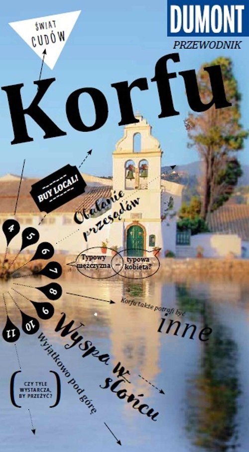 Korfu. Przewodnik Dumont z mapą