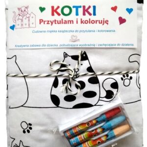 Kotki Przytulam i koloruję