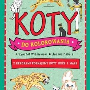 Koty do kolorowania. Z kredkami dookoła świata