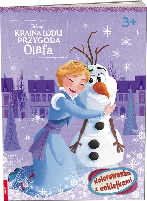 Kraina Lodu Przygoda Olafa Kolorowanka z naklejkami. NA-59