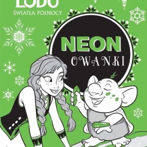 Kraina Lodu Światła Północy Neonowanki - Kolorowanka