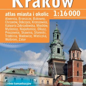 Kraków XXL atlas miasta plus 19