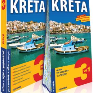 Kreta 3w1 przewodnik + atlas + mapa. explore! guide