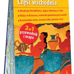 Kreta Część wschodnia laminowany map&guide (2w1: przewodnik i mapa). 2w1: przewodnik i mapa