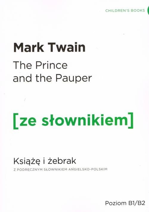 Książę i żebrak ze słownikiem