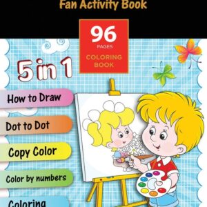 Książeczka do kolorowania FUN ACTIVITY BOOK 96 str.