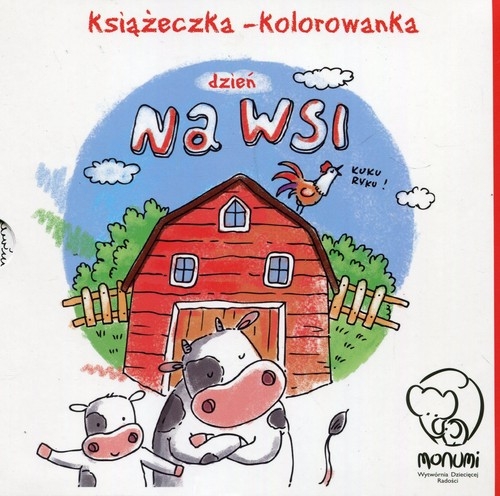 Książeczka kolorowanka dzień na wsi