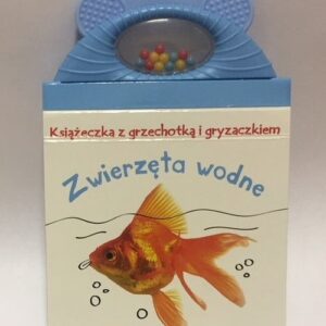Książeczka z grzechotką i gryzaczkiem Zwierzęta wodne