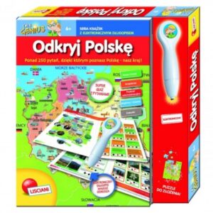 Książeczki Im A Genius - Odkryj Polskę (305-PL78342). od 7 lat