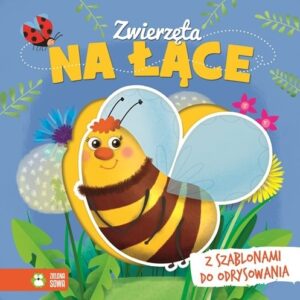 Książka z szablonem Na łące