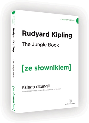 Księga dżungli / Wakacje z Nel wersja angielska ze słownikiem. Pakiet