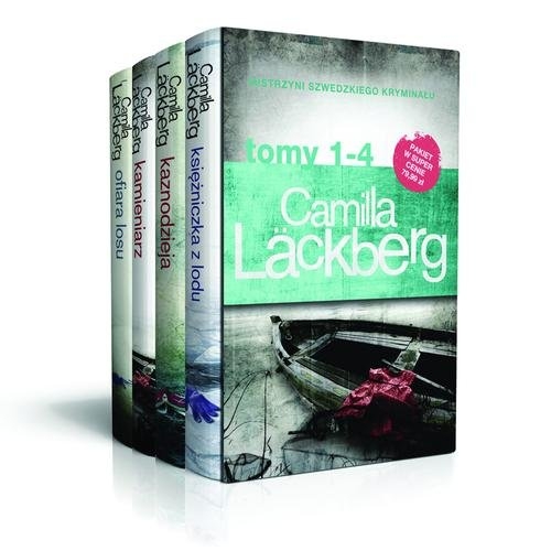 Księżniczka z lodu / Kaznodzieja / Kamieniarz / Ofiara losu. Pakiet Camilla Lackberg Tom 1-4